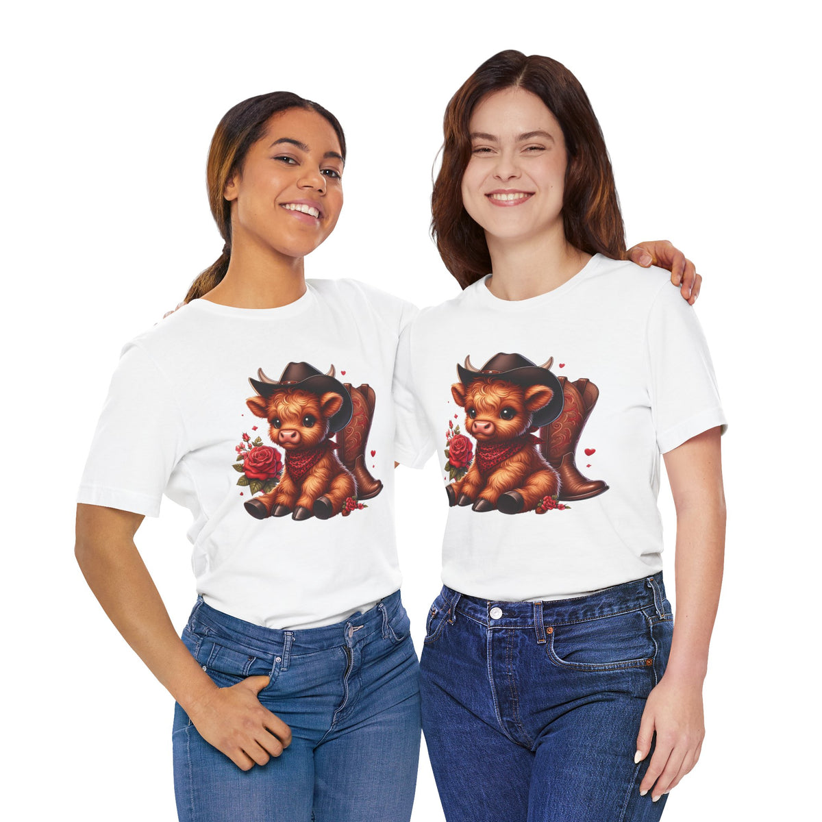 Baby Highland Cow Unisex Jersey Short Sleeve Tee
