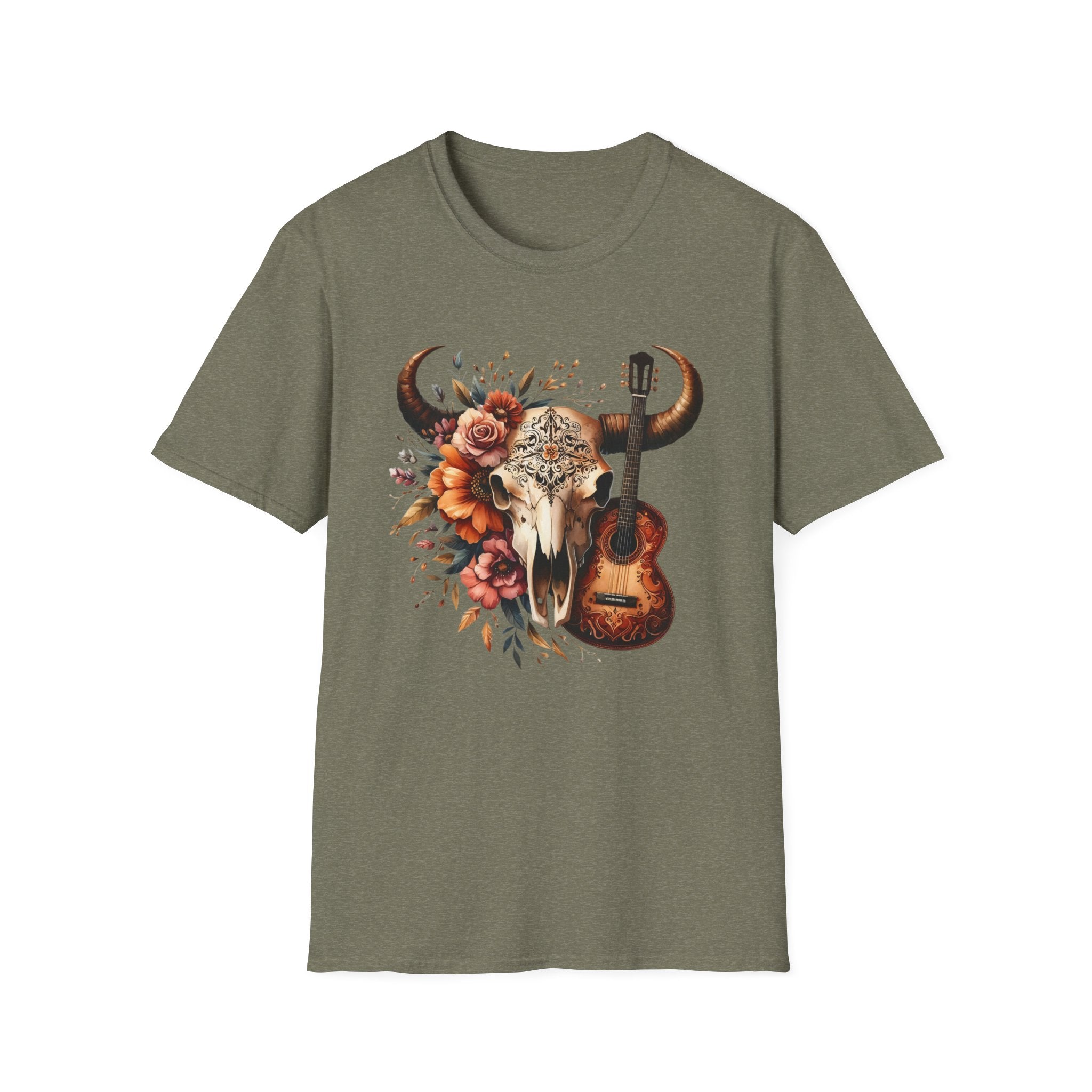 Western Skull Unisex Soft style T-Shirt