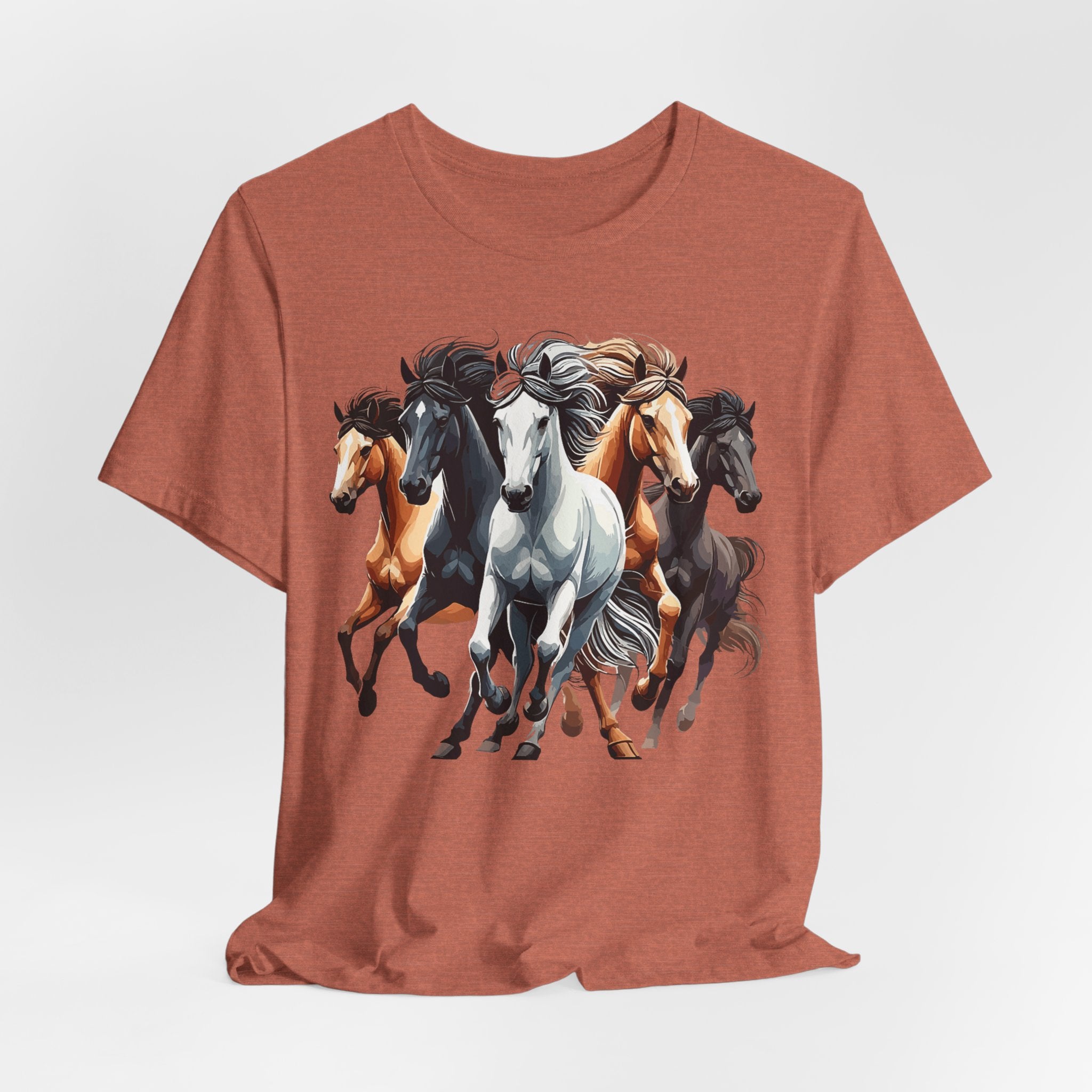 Wild Horse Western Tee — Custom Rodeo-Inspired Graphic T-Shirt