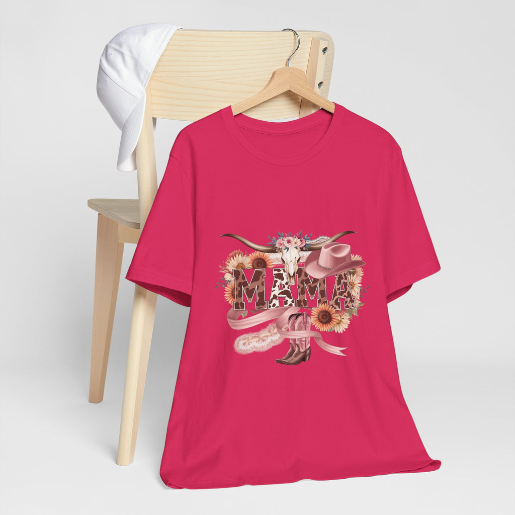 Western 'MAMA' Jersey Tee — Mama Graphic T-Shirt