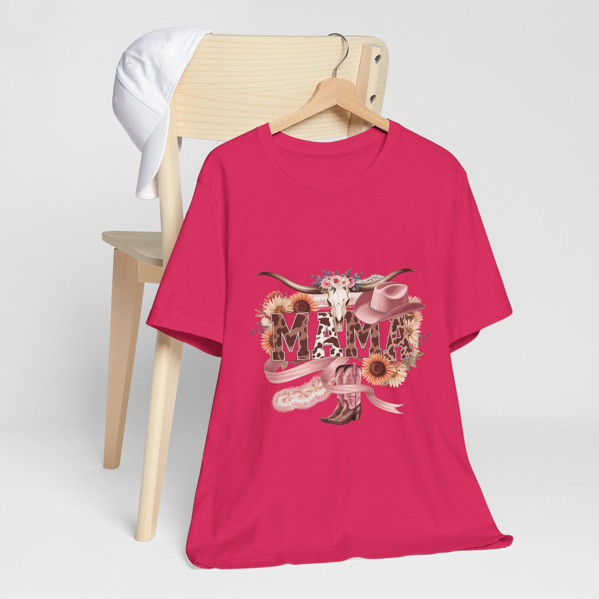Western 'MAMA' Jersey Tee — Mama Graphic T-Shirt