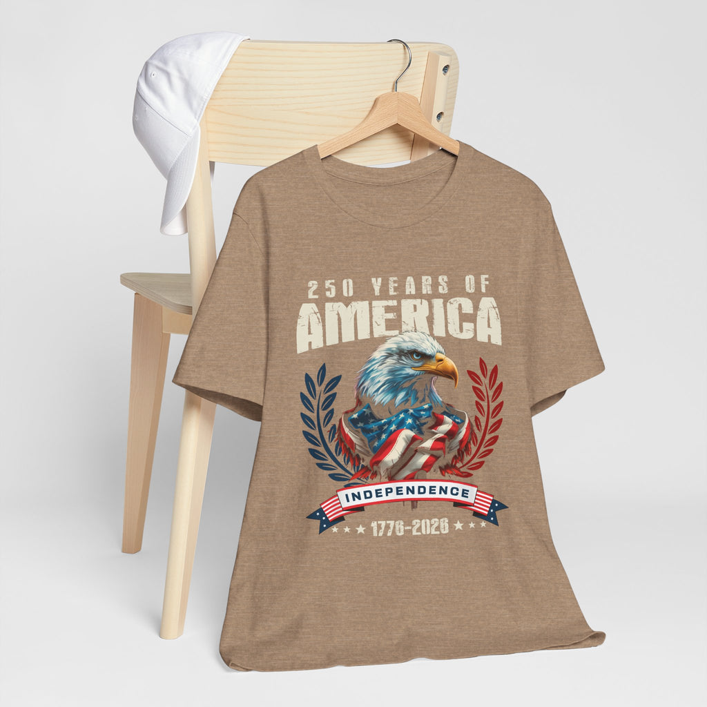 250 Years of America 1776–2026 Tee — Bicentennial Commemorative T-Shirt