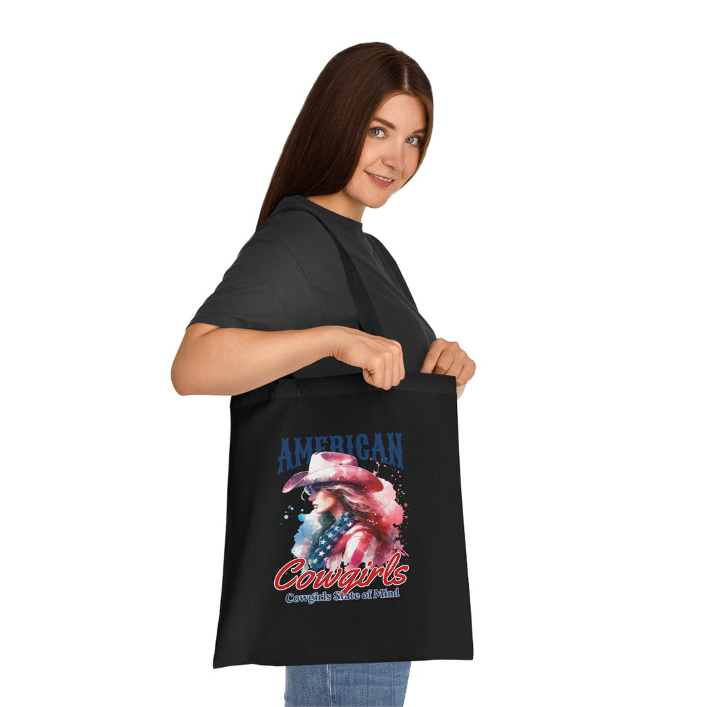 America Cowgirls Cotton Tote