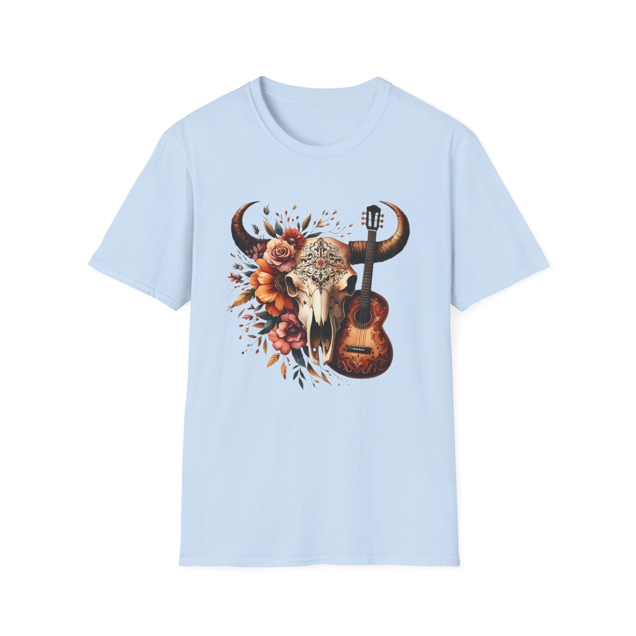 Western Skull Unisex Soft style T-Shirt