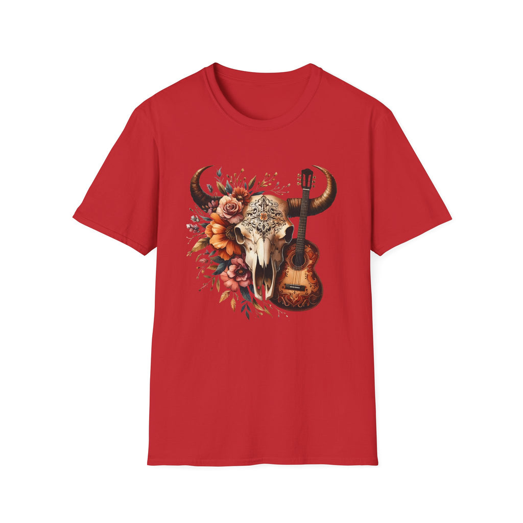 Western Skull Unisex Soft style T-Shirt