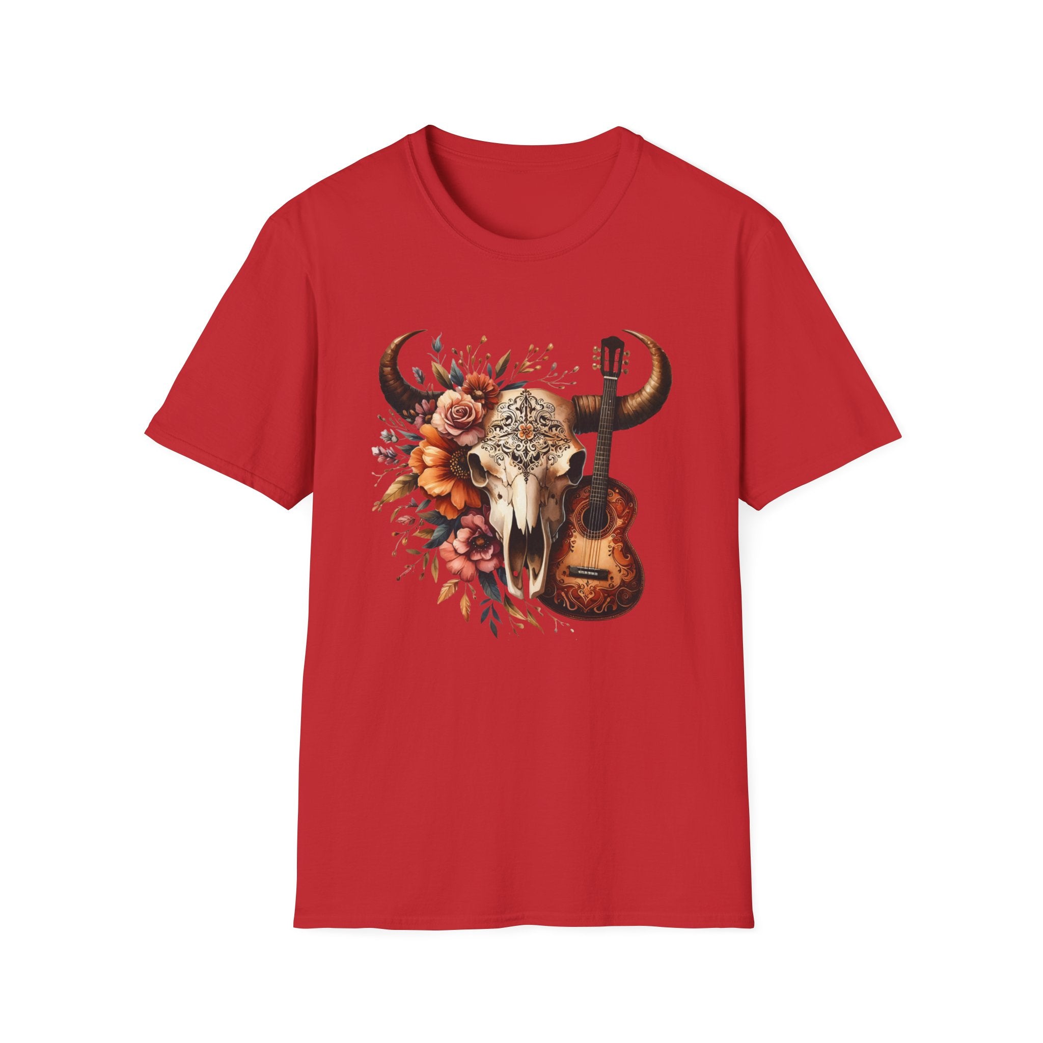 Western Skull Unisex Soft style T-Shirt