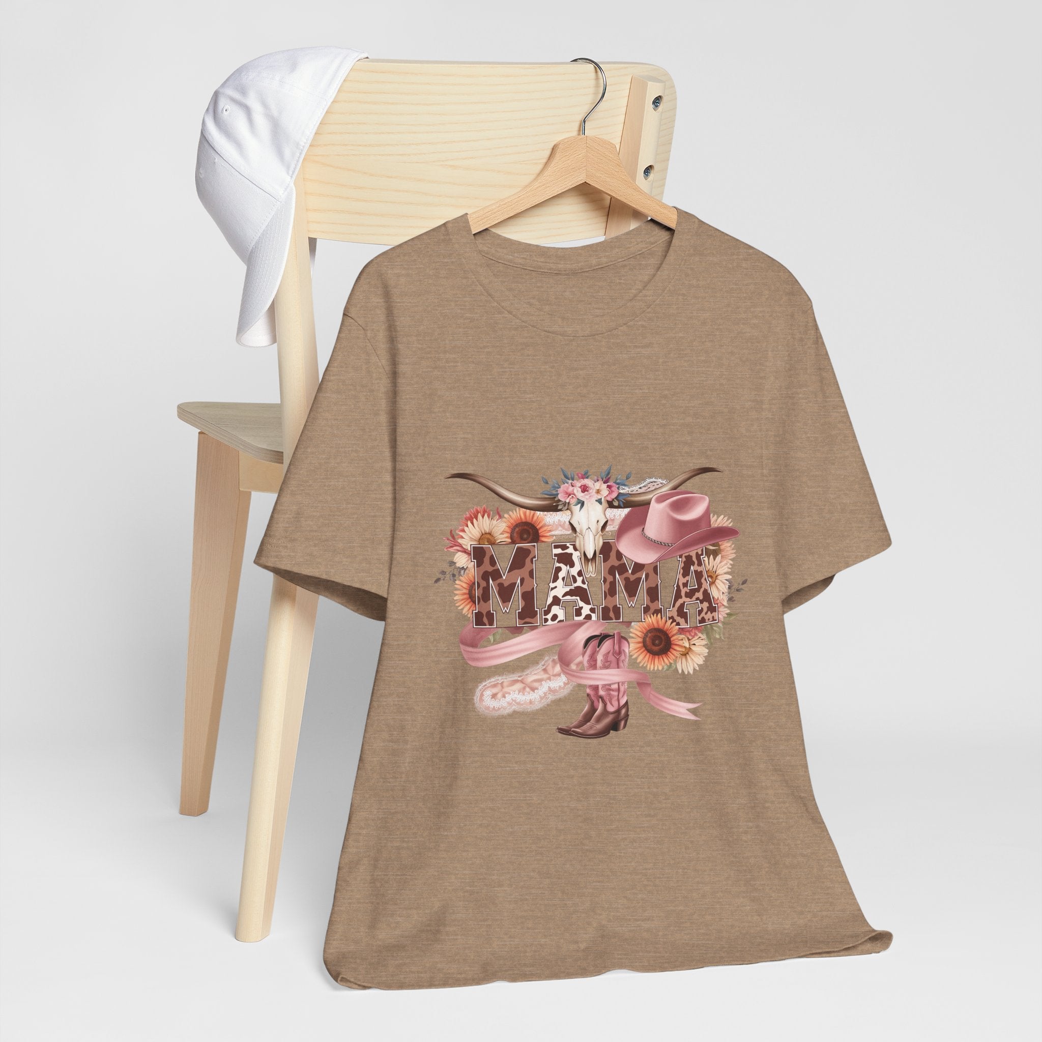 Western 'MAMA' Jersey Tee — Mama Graphic T-Shirt