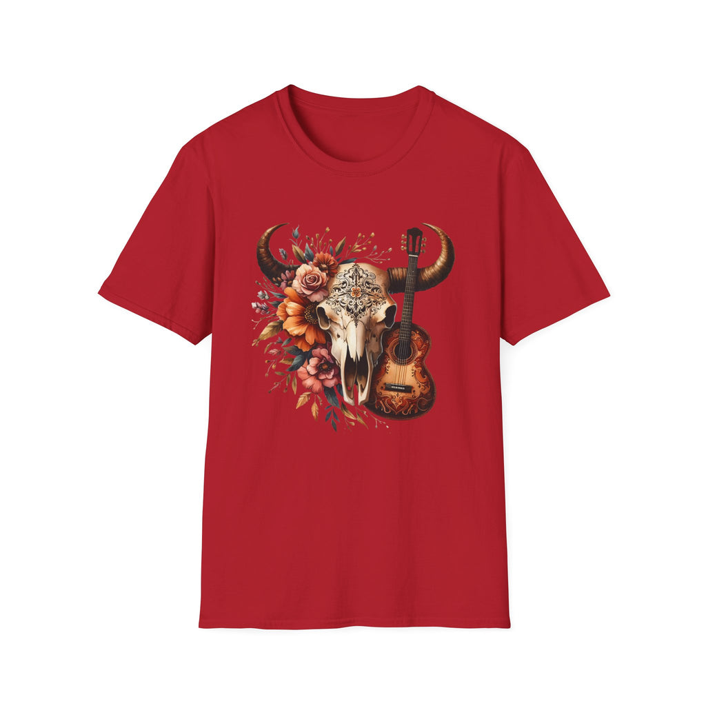 Western Skull Unisex Soft style T-Shirt