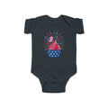 Cupcake with Fireworks Bodysuit, Newborn to 2T Baby