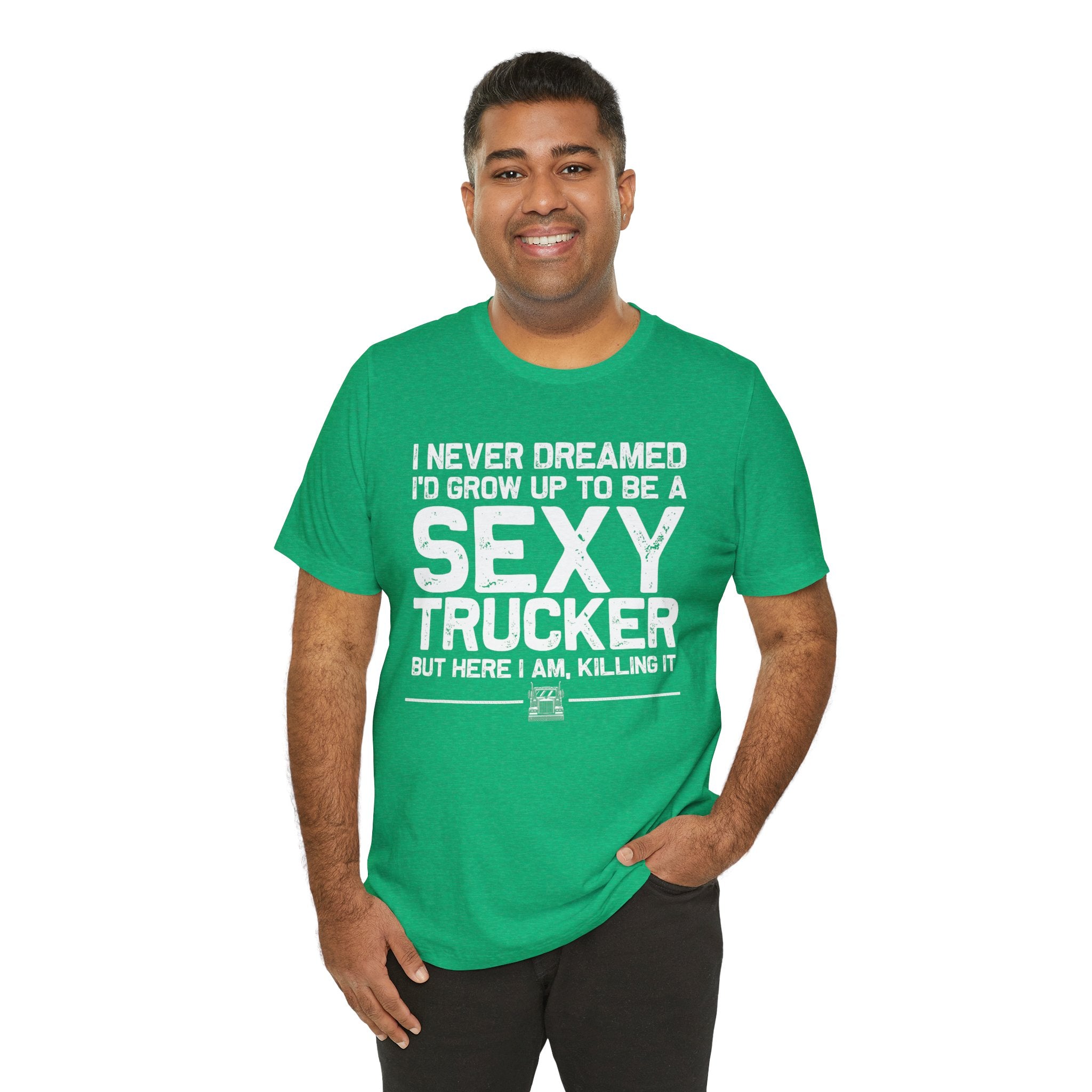 Funny Truck Driver Tee for Trucker Women — Women’s Trucker Shirt