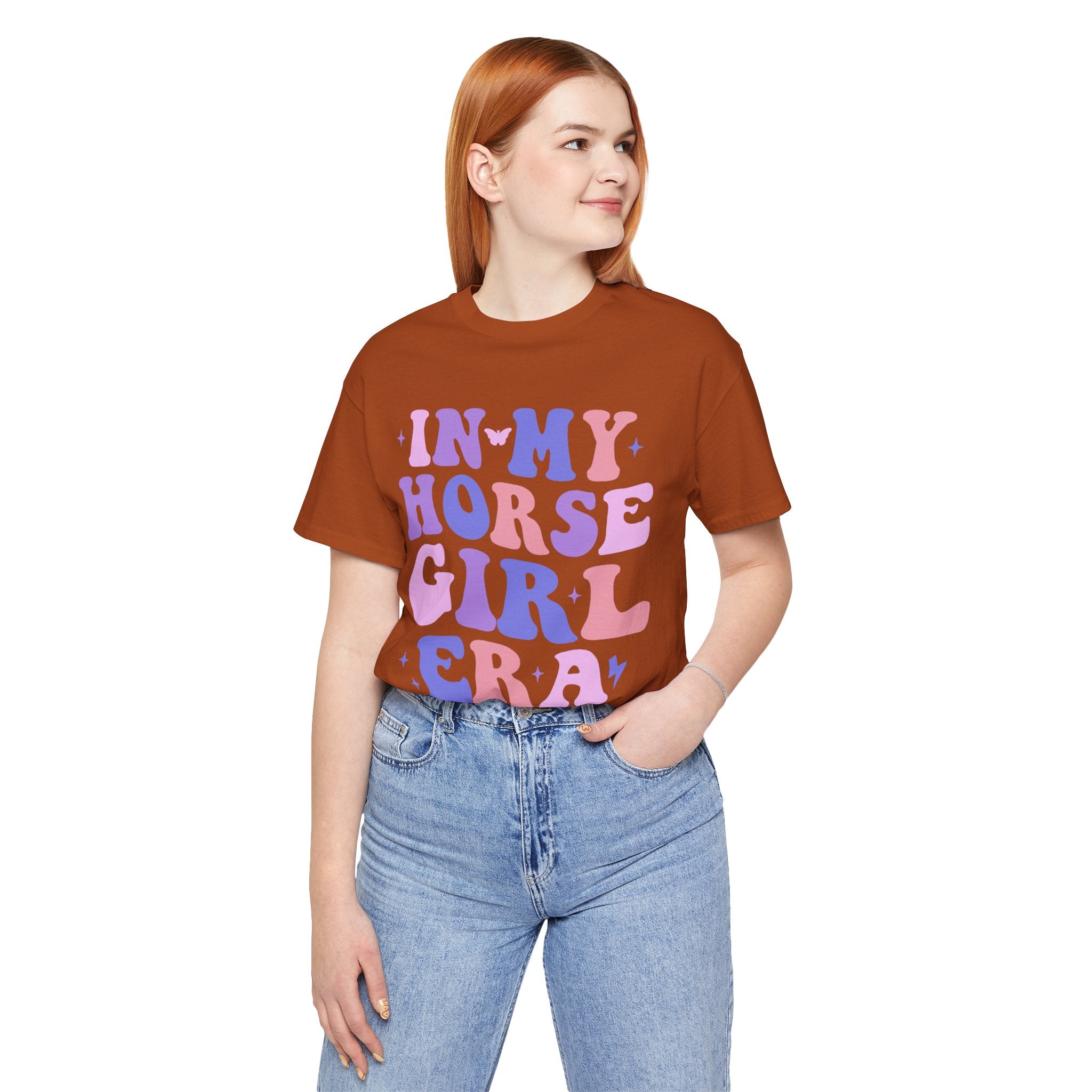 In My Horse Girl Era T-Shirt — Custom Western Tee