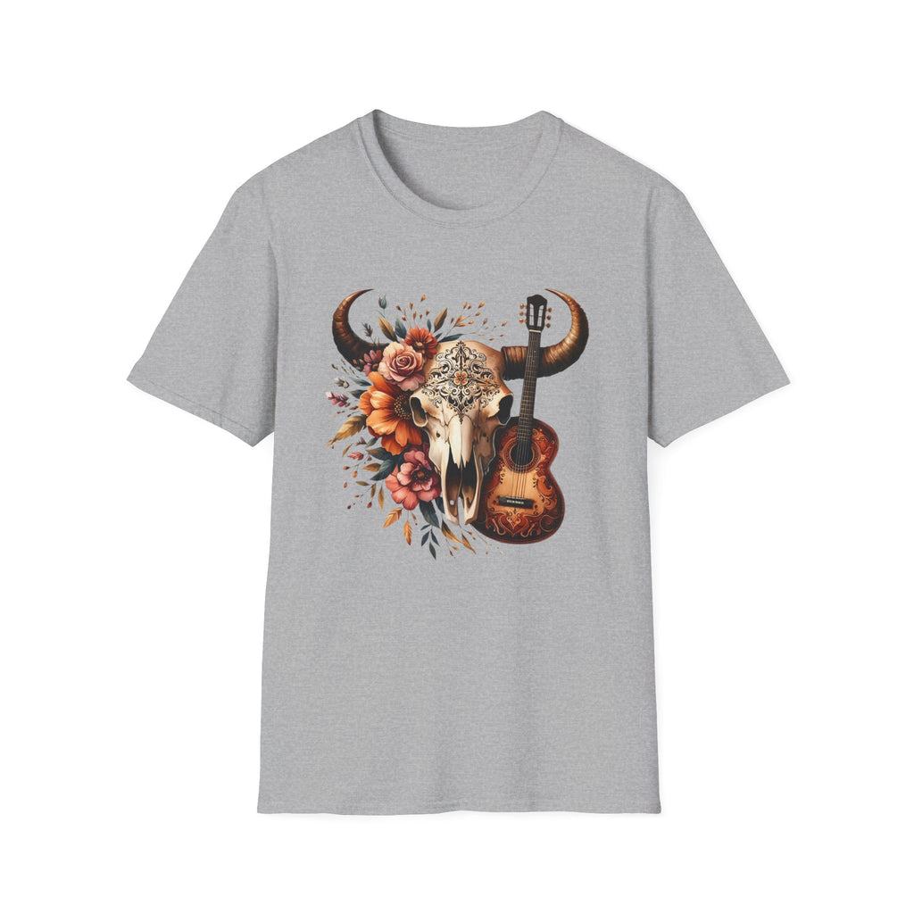 Western Skull Unisex Soft style T-Shirt