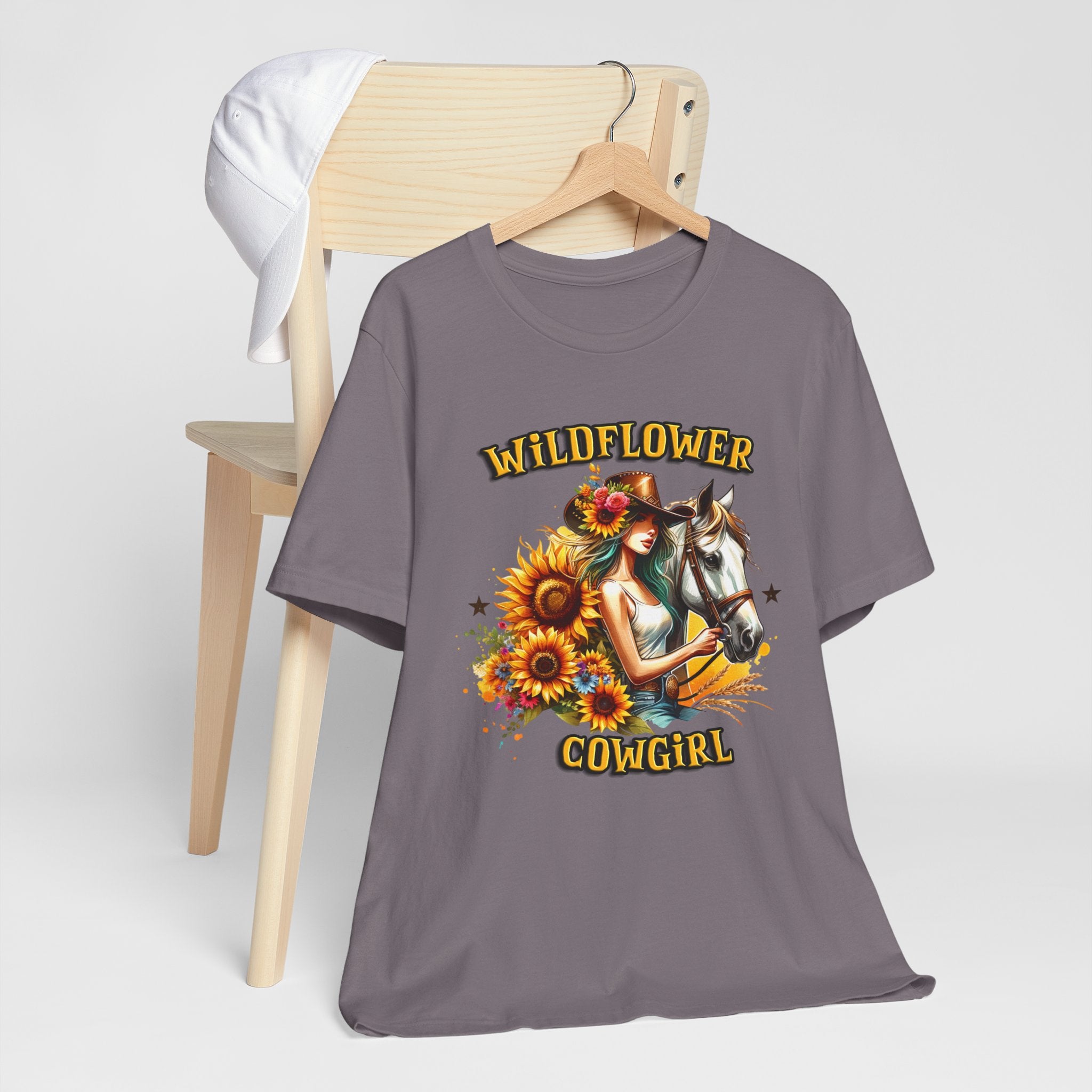 Western Wildflower Girl Jersey Short Sleeve Tee